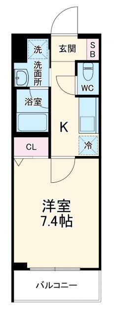 【べラジオ雅び京都円町IIの間取り】