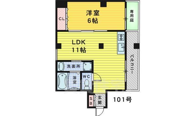 パークＴホームズザビエルの間取り