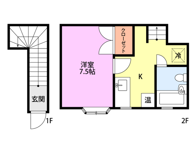 ドミール宮内の間取り