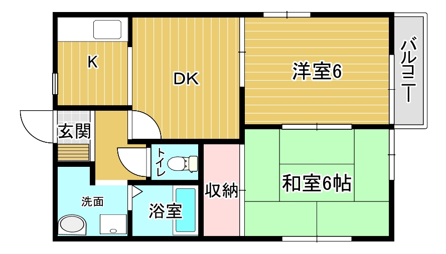 メイプル丸山台の間取り