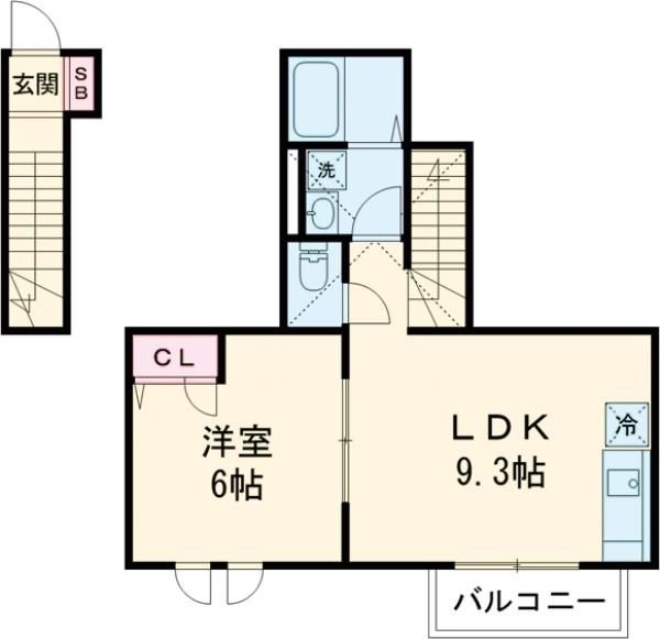 イーストライズの間取り