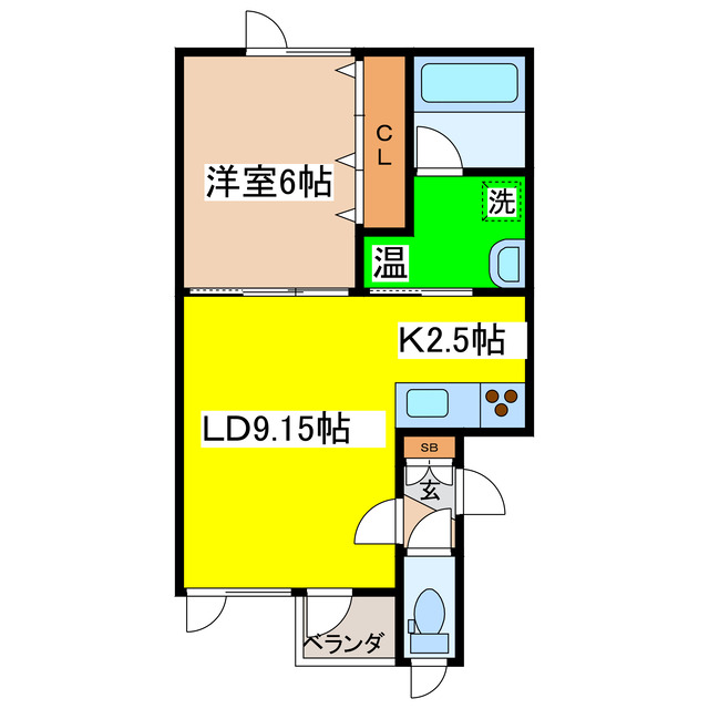 リベルタの間取り