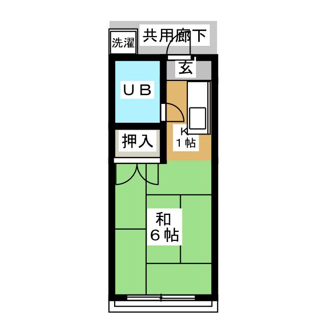 コーポ内藤の間取り