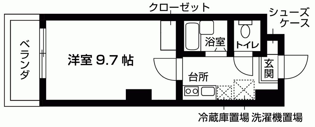 【サンライト伊勢原の間取り】