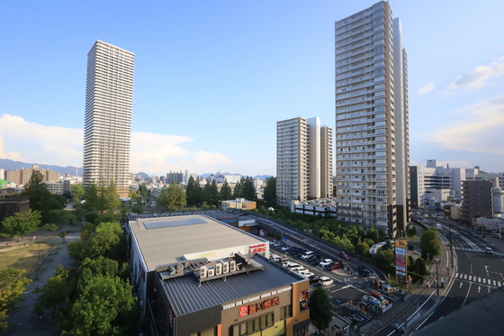 【広島市中区国泰寺町のマンションの眺望】