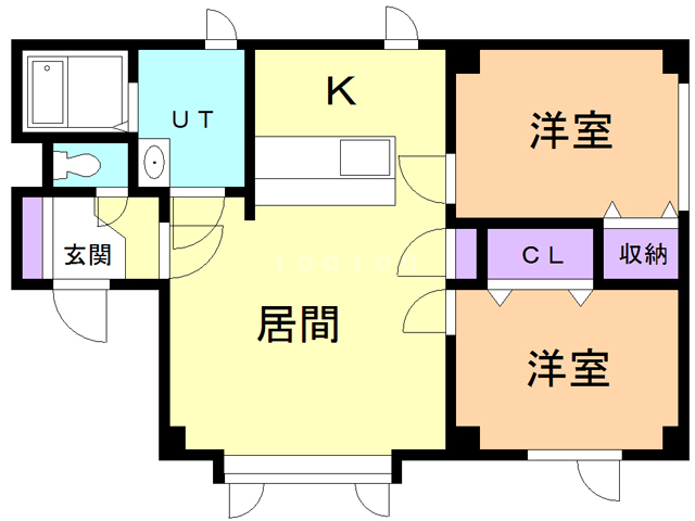 エポック神楽の間取り