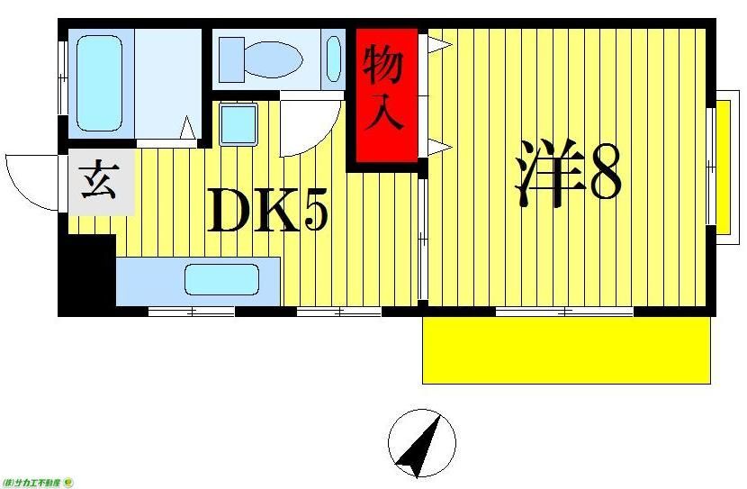 ブルーハイムの間取り