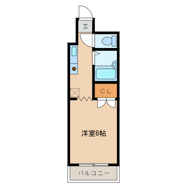 トレインビューの間取り