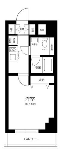 プレール・ドゥーク木場駅前の間取り