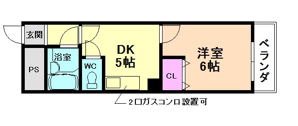 サンキューマンションの間取り