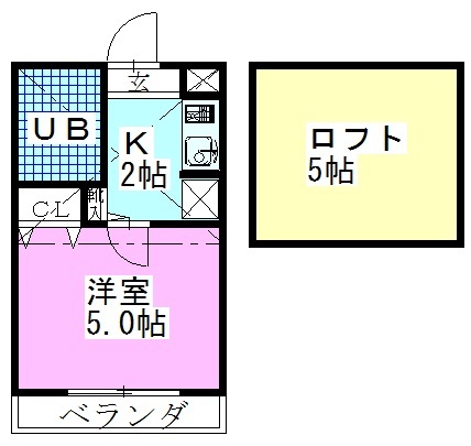 カーサフロール西船の間取り