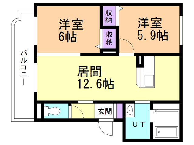 プレミアムニルスの間取り