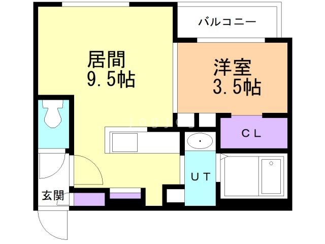 ＤＰレジデンス南郷７丁目駅前の間取り