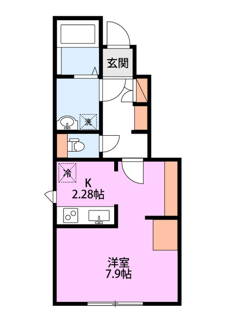 デイジー三条の間取り