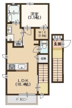 LacineCielの間取り