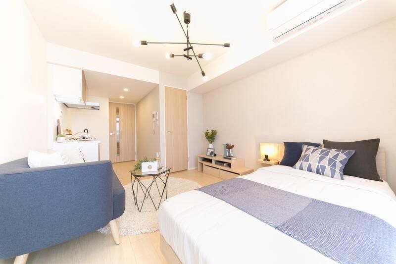 居室・リビング　モデルルームです・家具小物は付きません