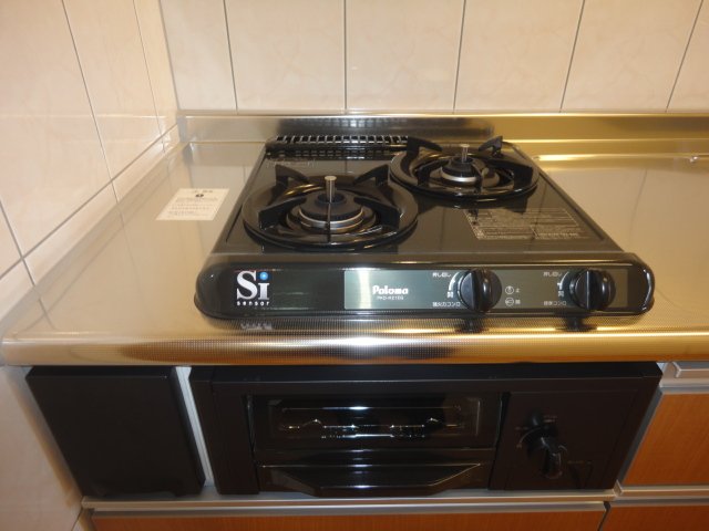 その他　2口ガスコンログリル付