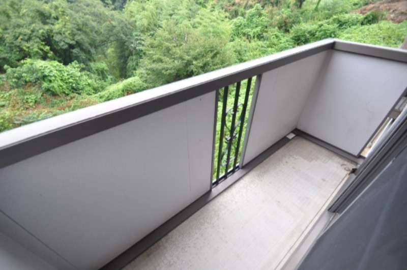 バルコニー　清々しい眺望が広がっています