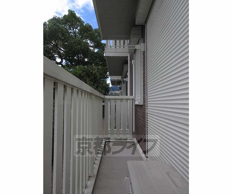 バルコニー　奥行きのあるバルコニーです