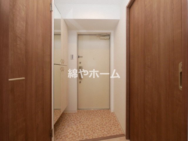 玄関　明るい玄関です