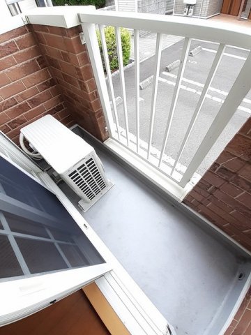 バルコニー　広々としたバルコニーです
