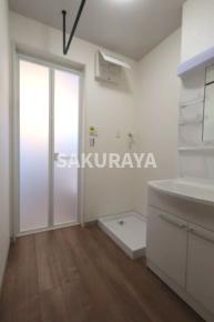 洗面設備　2025年12月撮影。