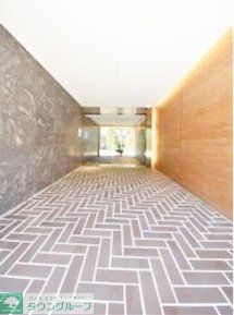 エントランス　お問合せは(株)タウンハウジング東京へ