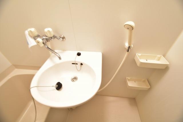 洗面設備　浴室に洗面台あり♪