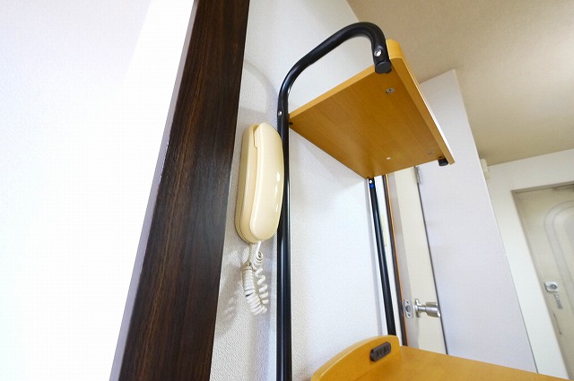 セキュリティ　インターホンです