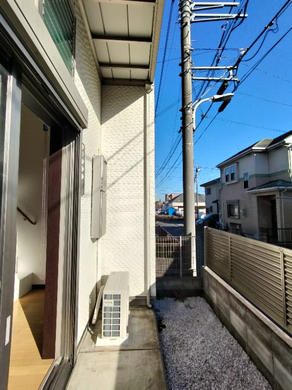 バルコニー　別号室の写真です