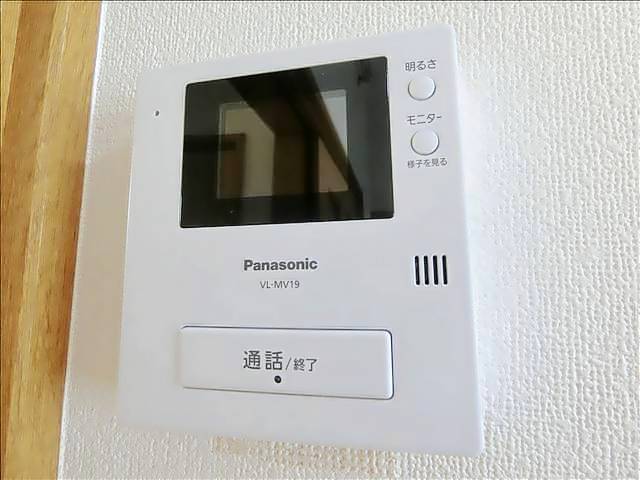 セキュリティ　急な来客時にも対応できますね。