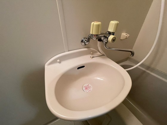 洗面設備　※別号室の写真です