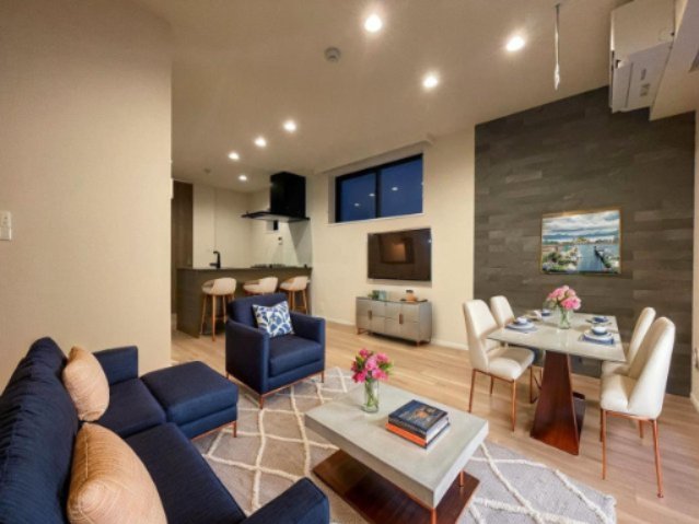 居室・リビング　CG家具のため実際は家具が付きません