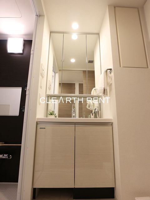 洗面設備　モデルルーム写真