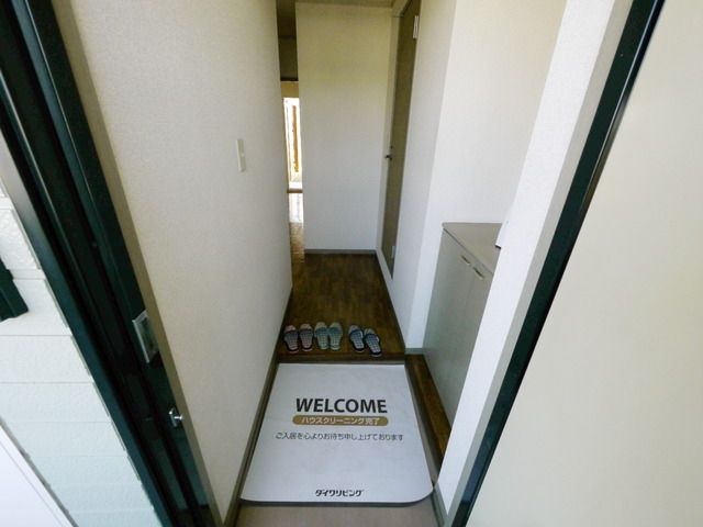 玄関　こんにちは♪
