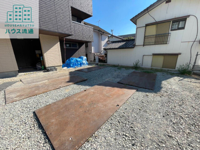 駐車場　※建設中の写真です