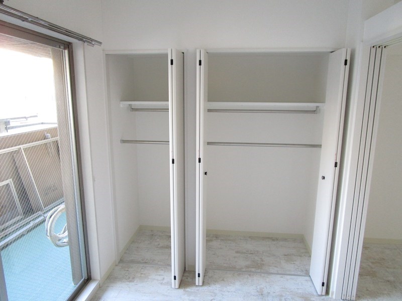 収納　※モデルルームの写真になるため、内装は異なります。