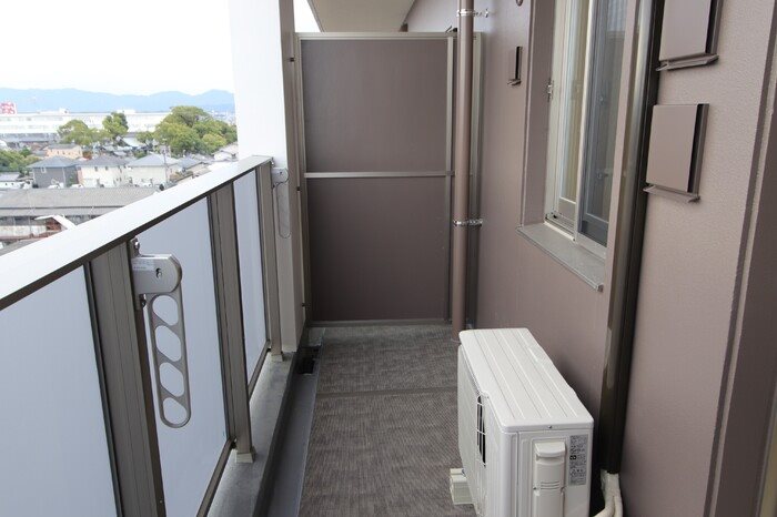 バルコニー　※別号室の写真です。