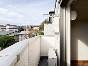 バルコニー　同タイプロフト無し別部屋