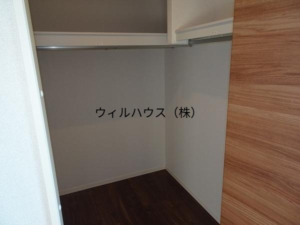 収納　ウォークインクローゼット！