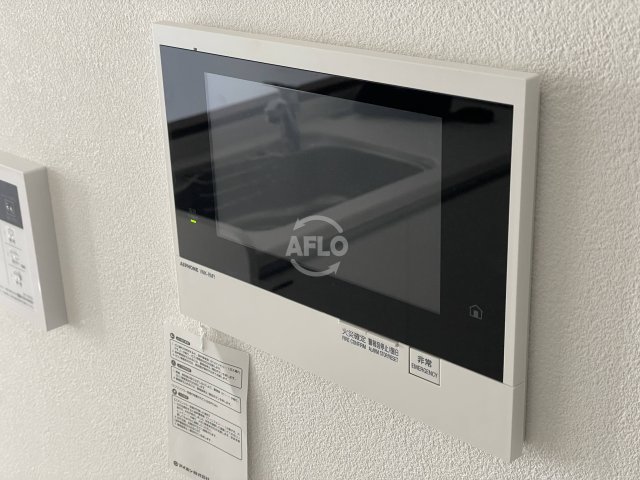 セキュリティ　ALZA北堀江　モニター付きインターホン