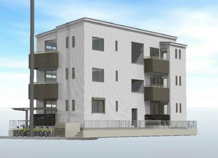 建物外観　完成予想図