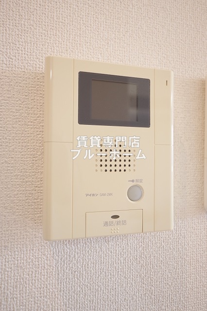 セキュリティ　安心のモニター付きインターホン！