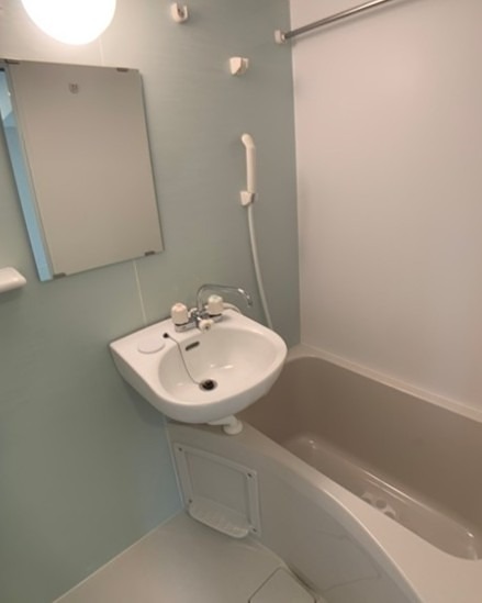 洗面設備　別タイプのお部屋です