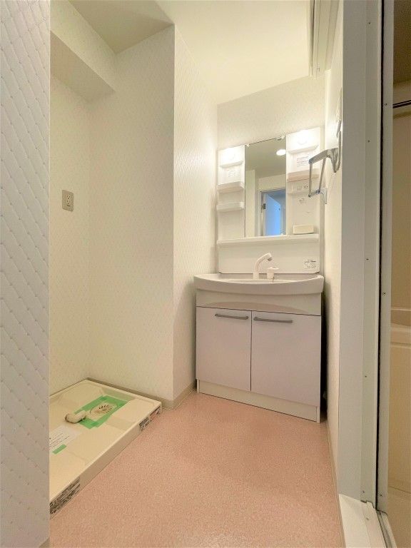 洗面設備　La Village Noumea　練馬区豊玉中