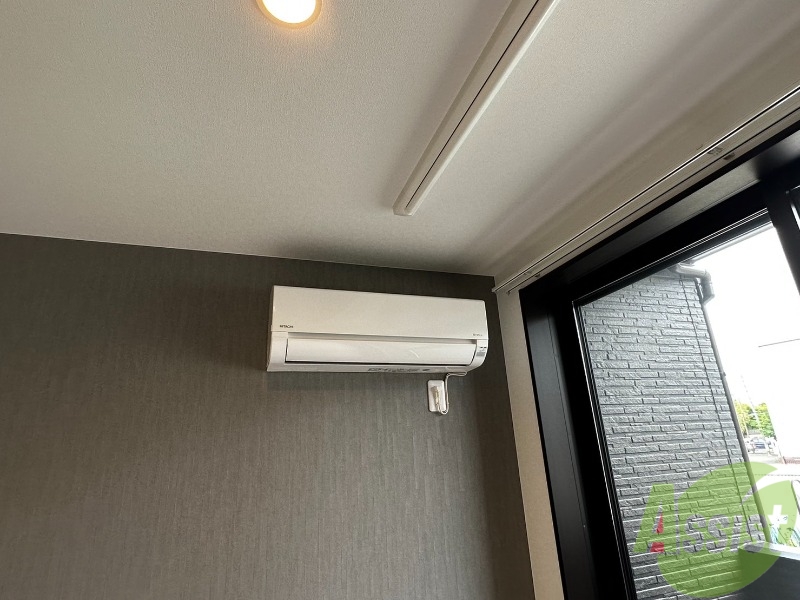 その他設備　エアコンが付いているので夏も冬も快適ですね～