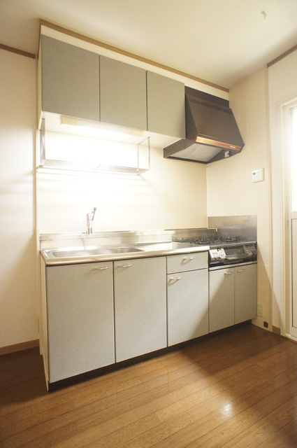 キッチン　お料理楽しくなるかも！ガスコンロ設置可能キッチンです☆