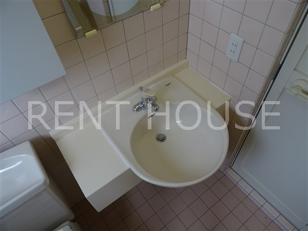 洗面設備　別号室の参考写真となります