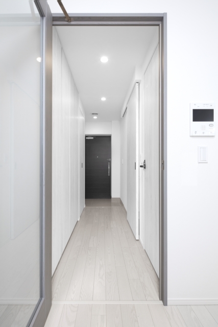 居室・リビング　モデルルームの写真です。