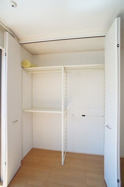 収納　大きなクローゼット付！大切なお洋服をたくさん収納できます！